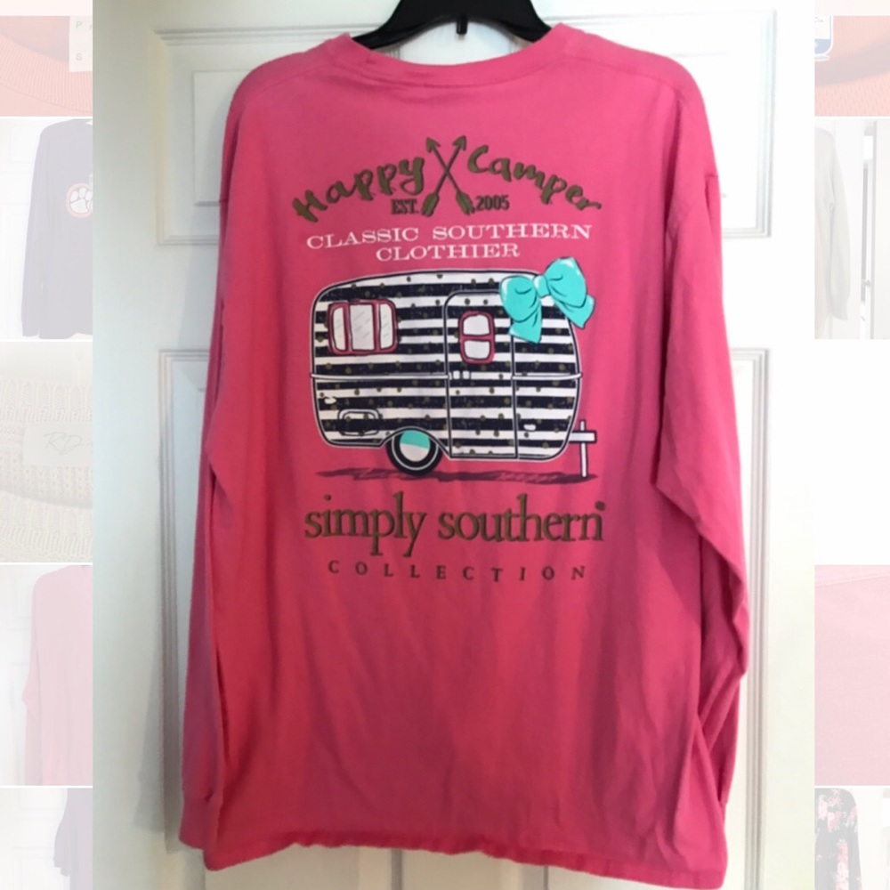 Simply southern camper t-shirt